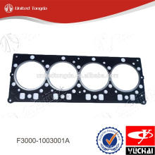 F3000-1003001A original yuchai YC4F cylinder head gasket for Chinese truck